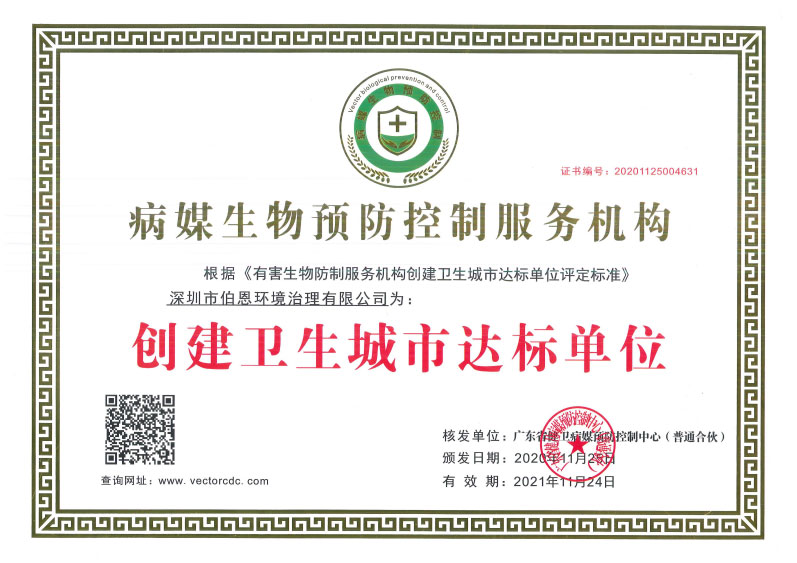 创建卫生城市达标单位